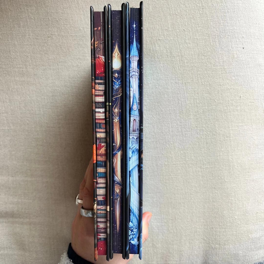 Book Journal full set sprayed edges