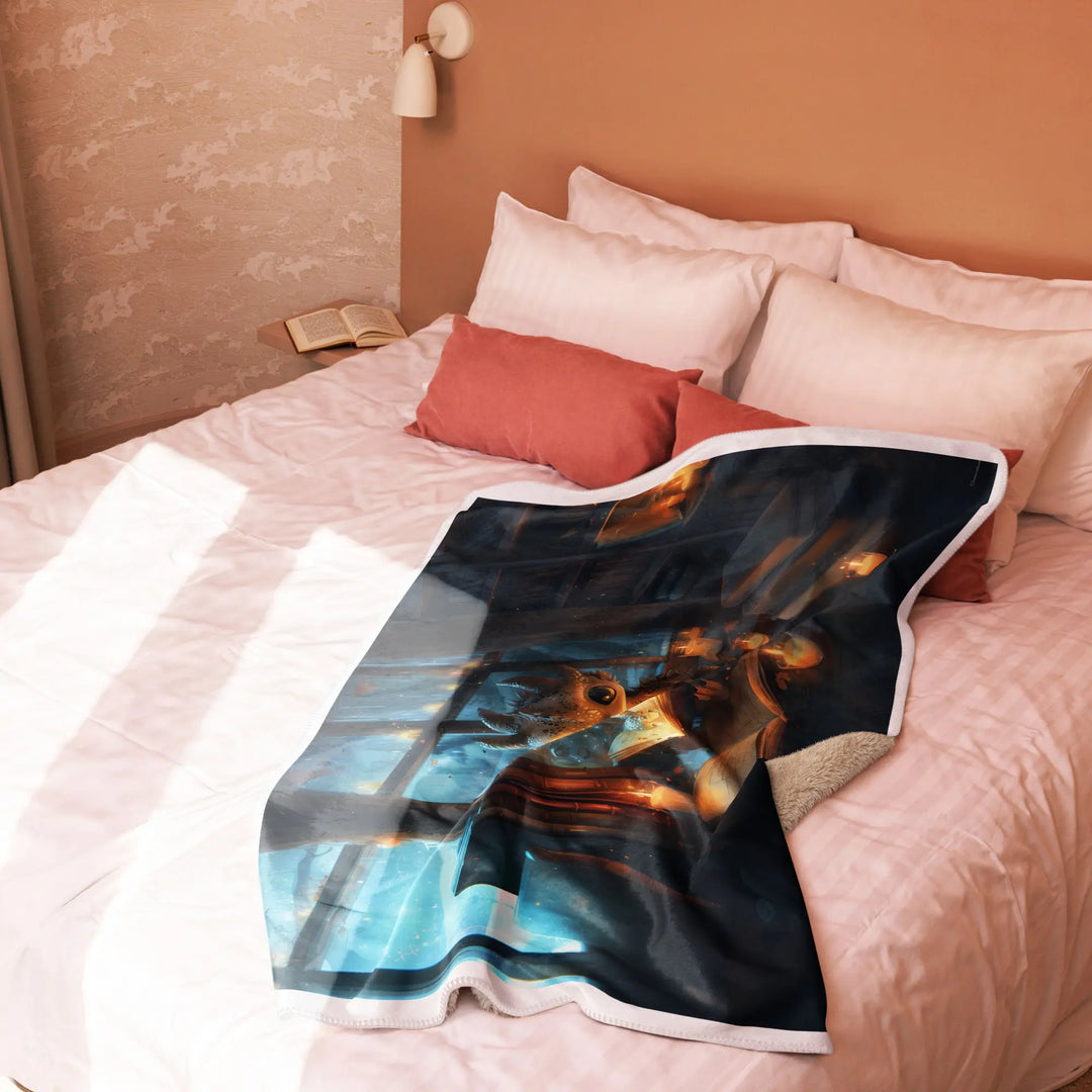 Sherpa Blanket Ember Frostwing  37x57