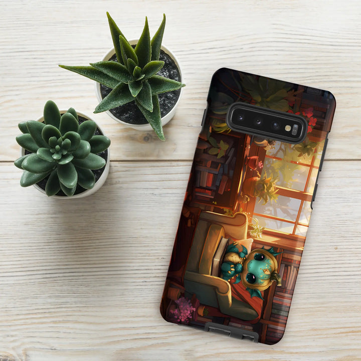 Book-Dragon-Cutie-Pumpkinhoarder-Tough-case-for-Samsungr-Celine-Jeanjean-Books