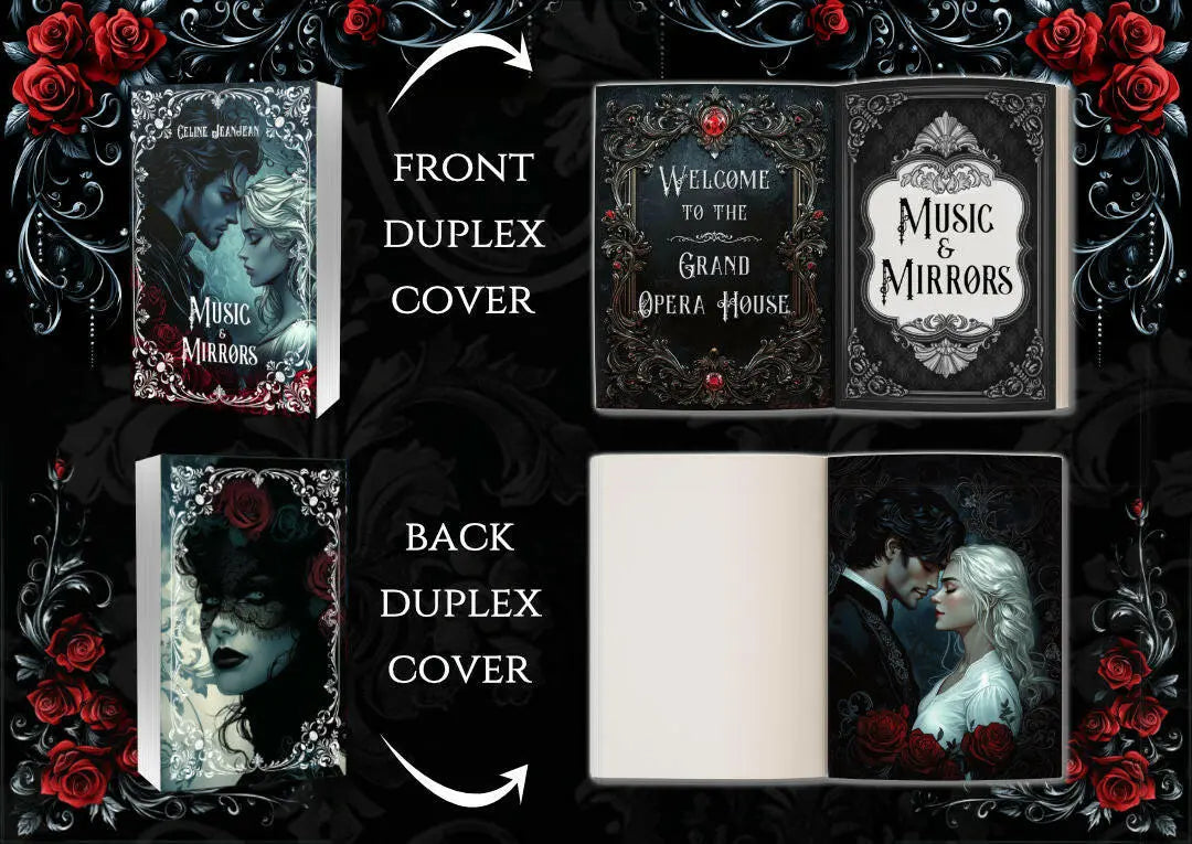 Music & Mirrors Hardcover + Paperback (ebook included) - PRE-ORDER Celine Jeanjean Books