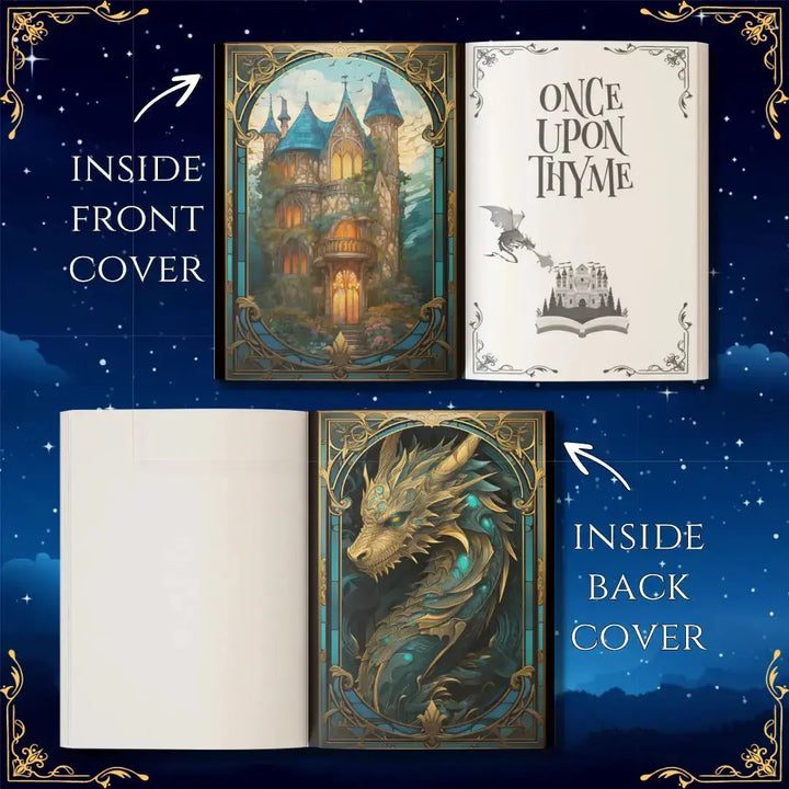 Fantasy Paperback once-upon-thyme deluxe inside covers