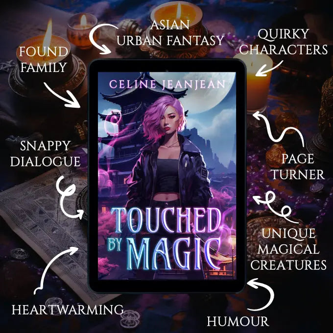 Touched by Magic - Ebook #1 Celine Jeanjean Books