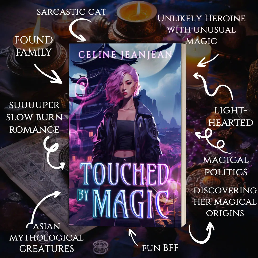 Touched by Magic - Paperback#1 Celine Jeanjean Books
