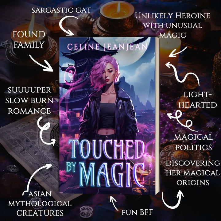 Touched by Magic - Paperback#1 Celine Jeanjean Books