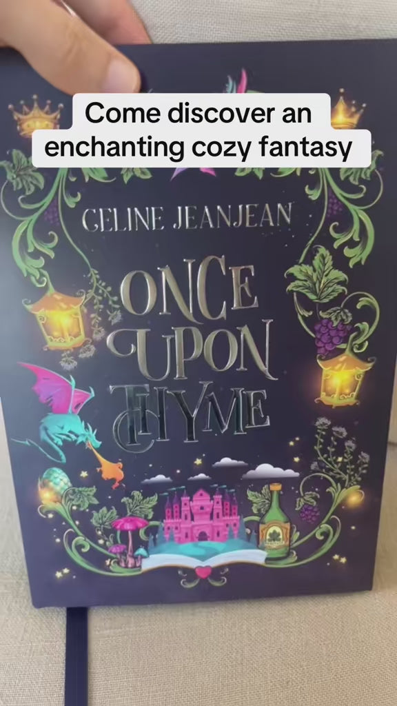 Once-Upon-Thyme Deluxe & Book Dragon - Complete Book Journals Set (cozy fantasy) - PRE-ORDER