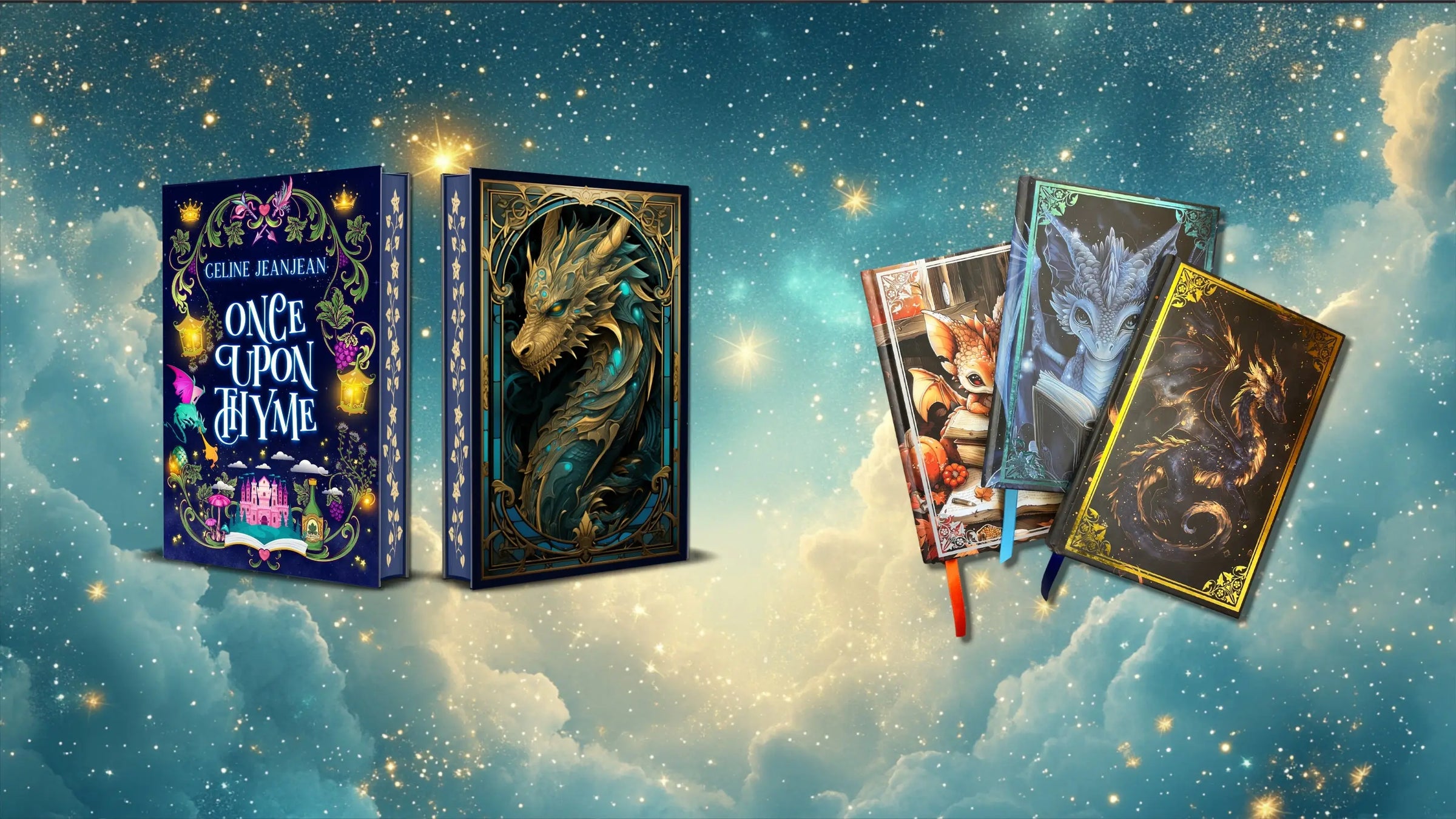 Celine Jeanjean boxed special edition fantasy hardcover