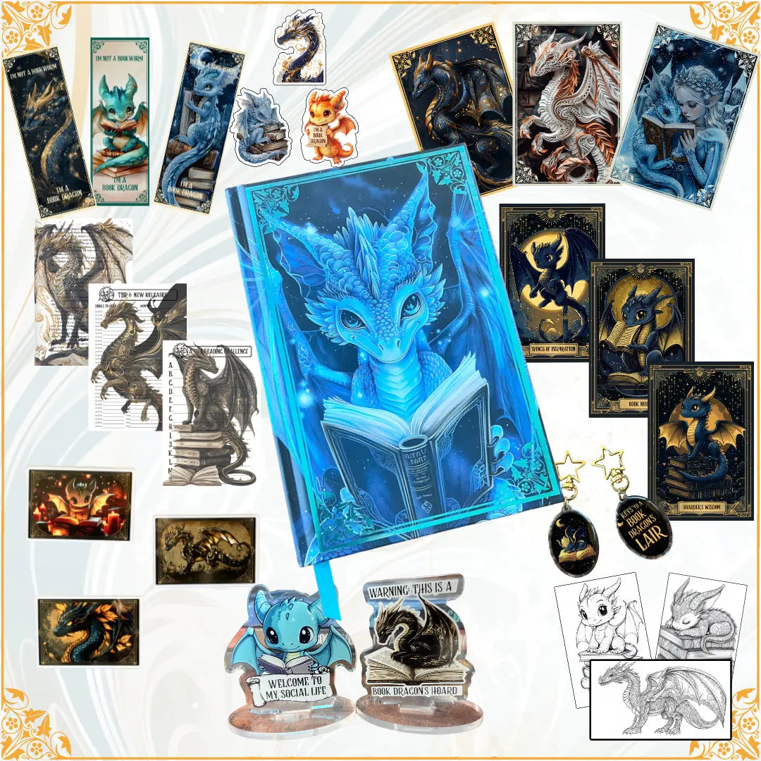 Azurewing Hardcover Reading Journal Book Box Celine Jeanjean Books
