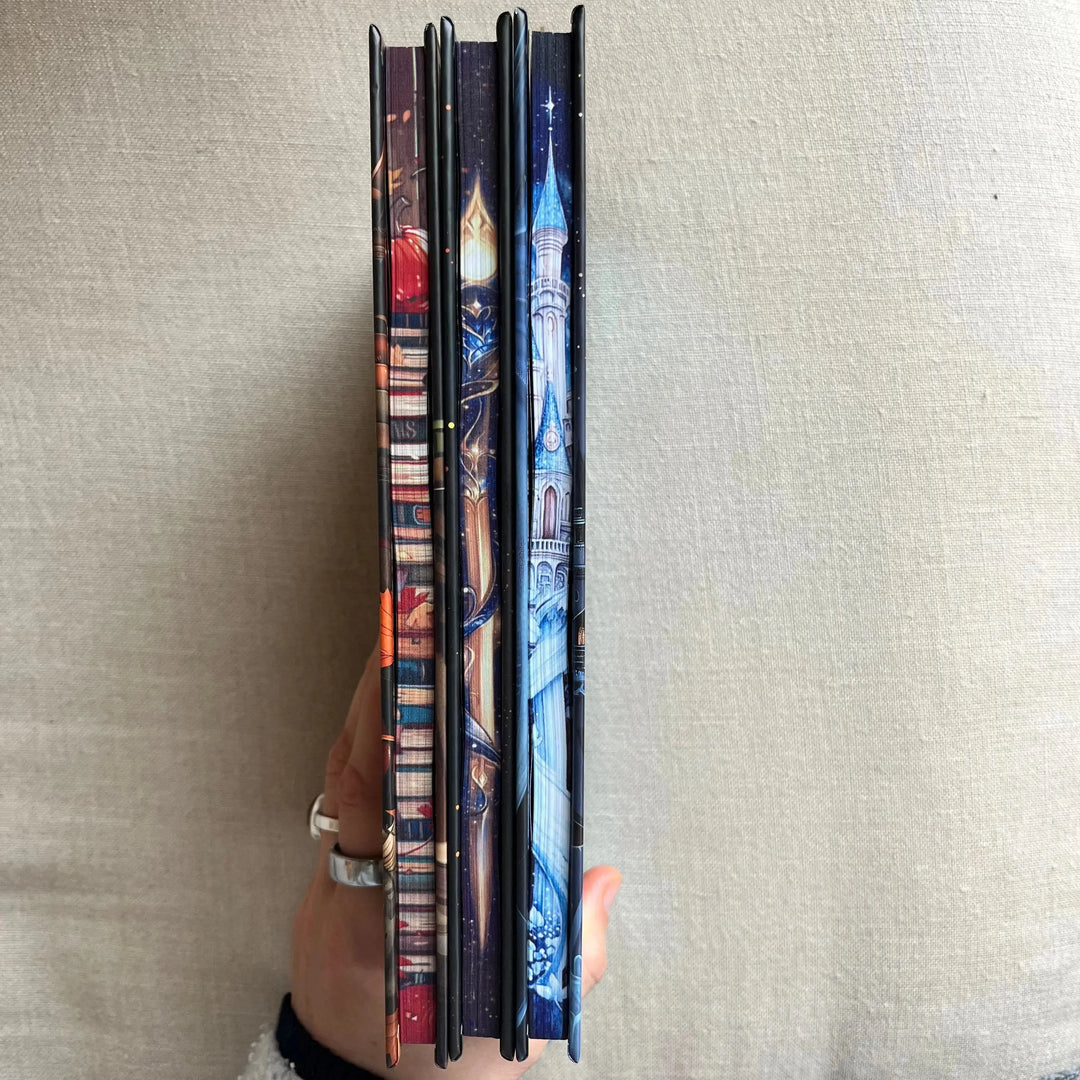 Book Journal full set sprayed edges