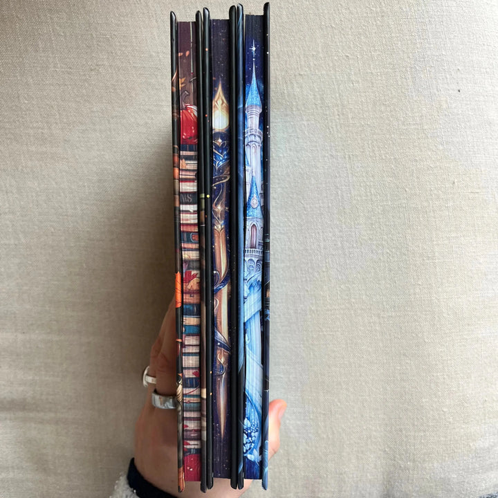 Book Journal full set sprayed edges