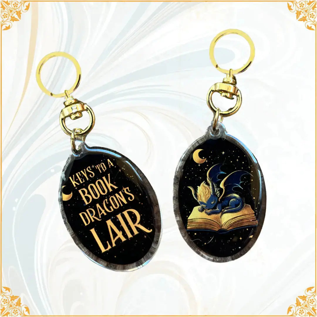 Book Dragon - keychain Celine Jeanjean Books