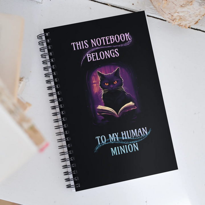Cat's Minion Notebook Celine Jeanjean Books