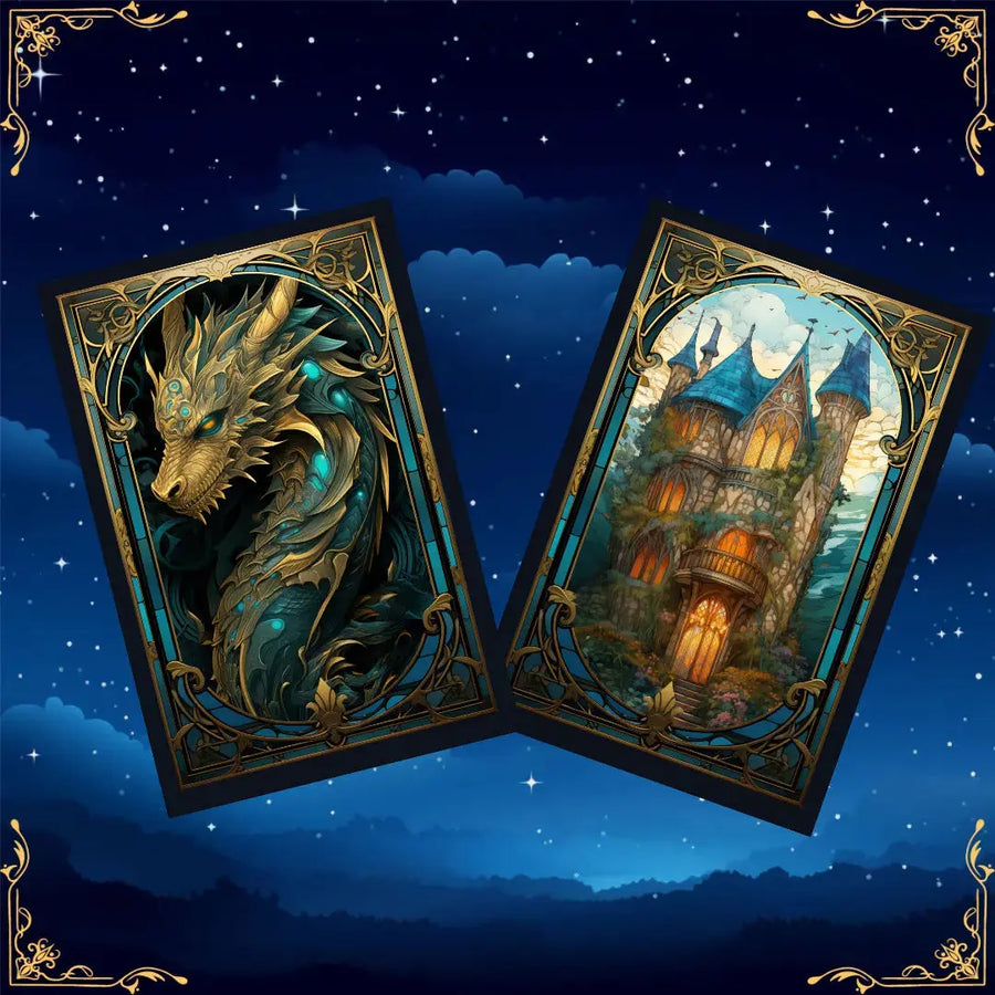 Once-Upon-Thyme - Dragon Art Card Set