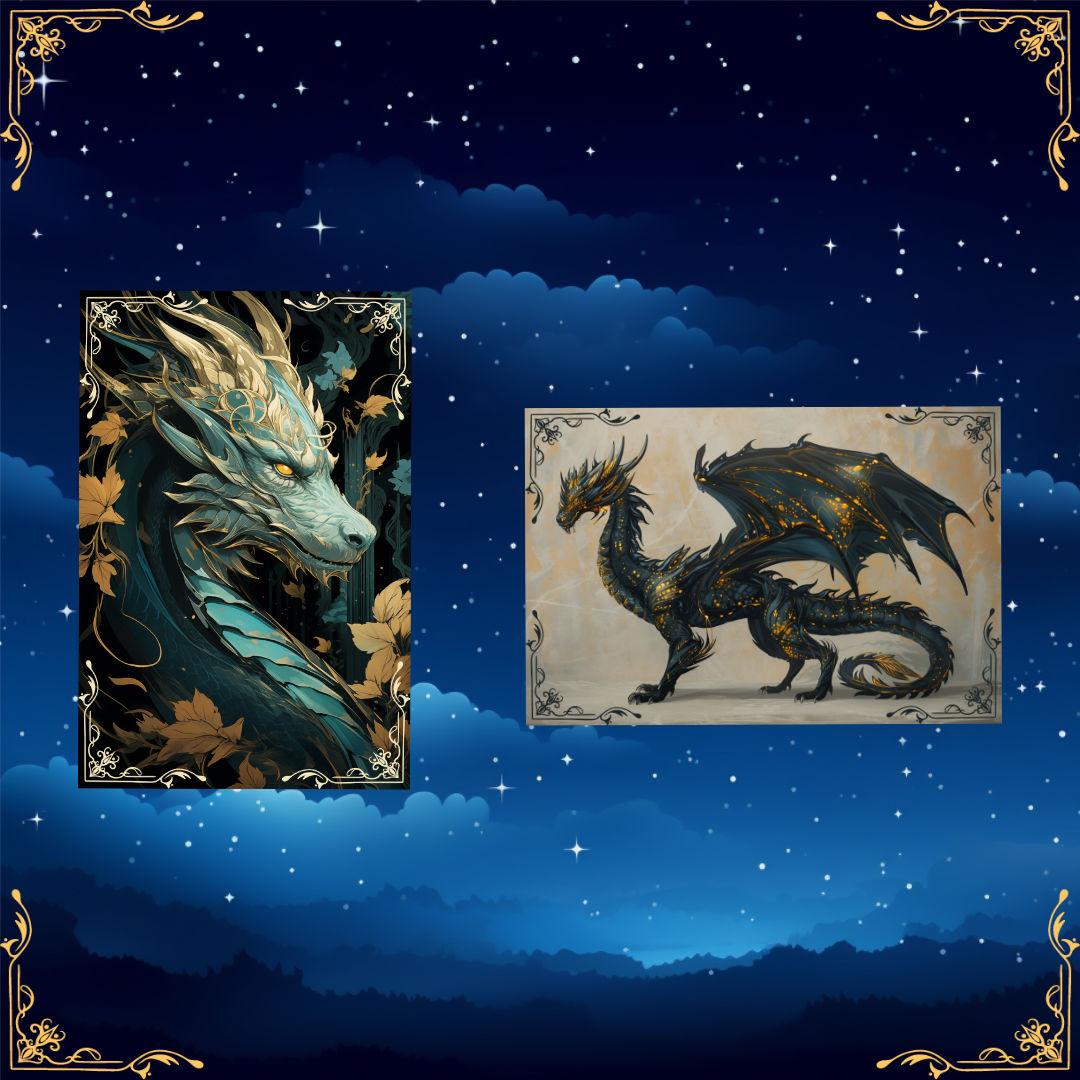 The Full Enchilada Art and Dragon Set!