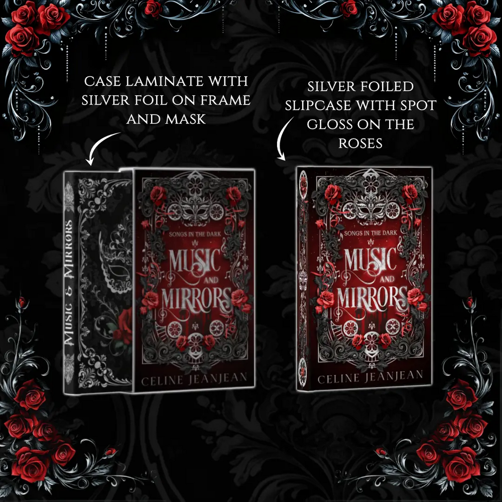 Music & Mirrors Hardcover + Paperback (ebook included) - PRE-ORDER Celine Jeanjean Books