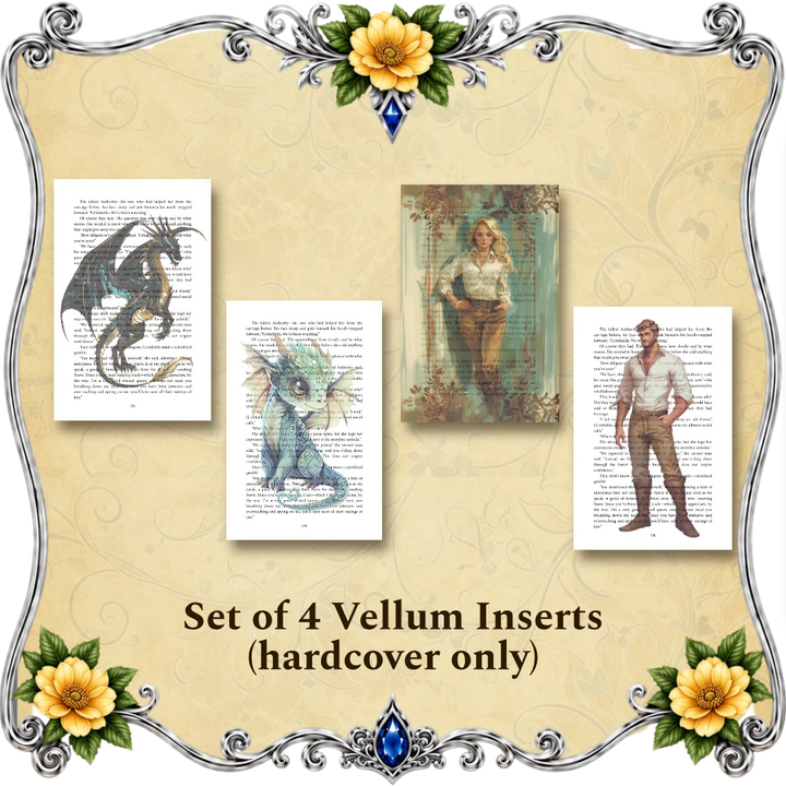 Once-Upon-Thyme - 4 x Vellum inserts