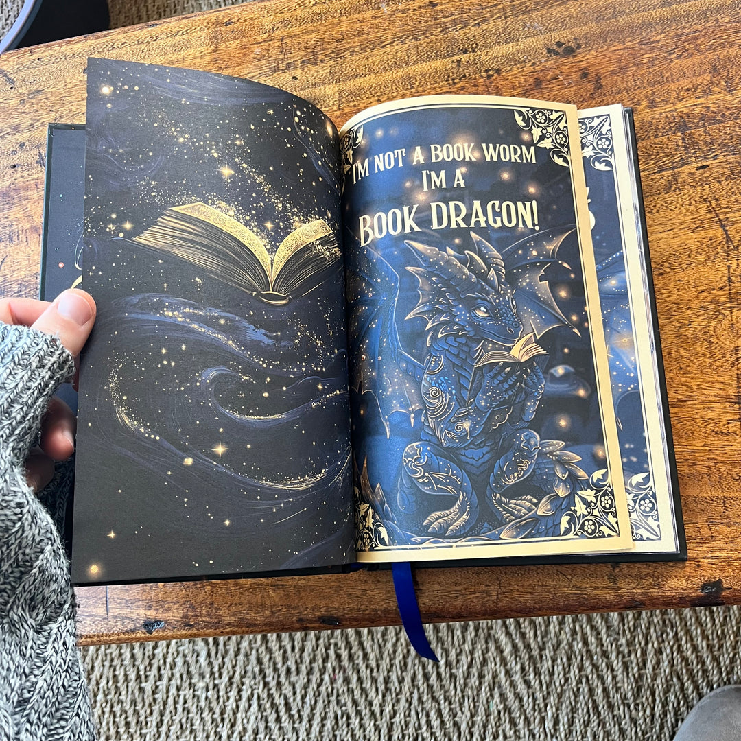 Book Dragon - Dual set of reading journals Celine Jeanjean Books