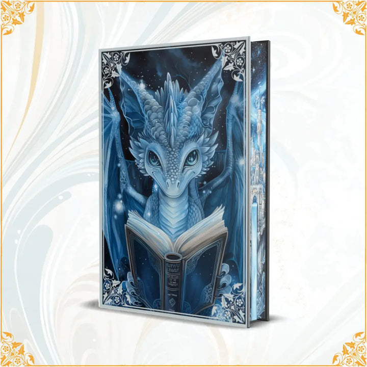 Book Dragon - Azurewing Hardcover Reading Journal Celine Jeanjean Books