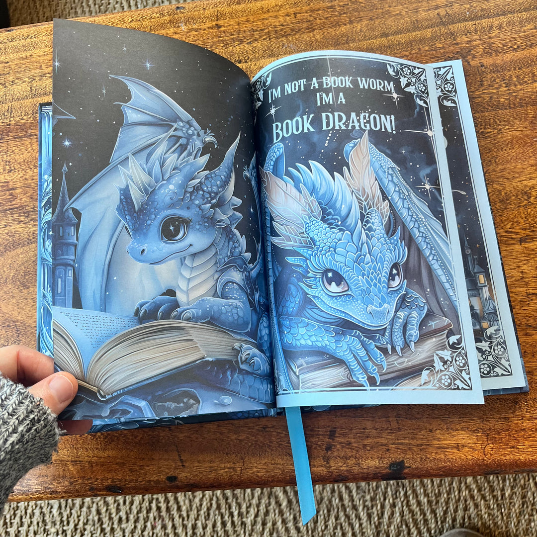 Book Dragon - Dual set of reading journals Celine Jeanjean Books