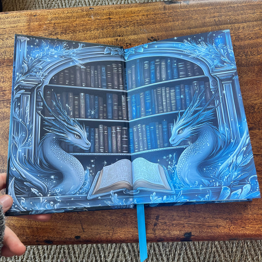 Book Dragon - Dual set of reading journals Celine Jeanjean Books