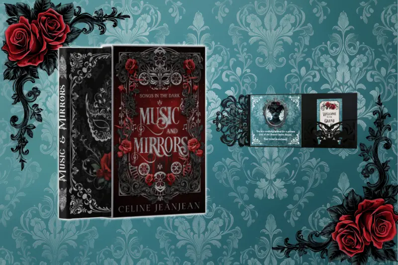 Placeholder - Music & Mirrors - Luxe Phantom of the Opera Retelling - KS Set - Celine Jeanjean Books