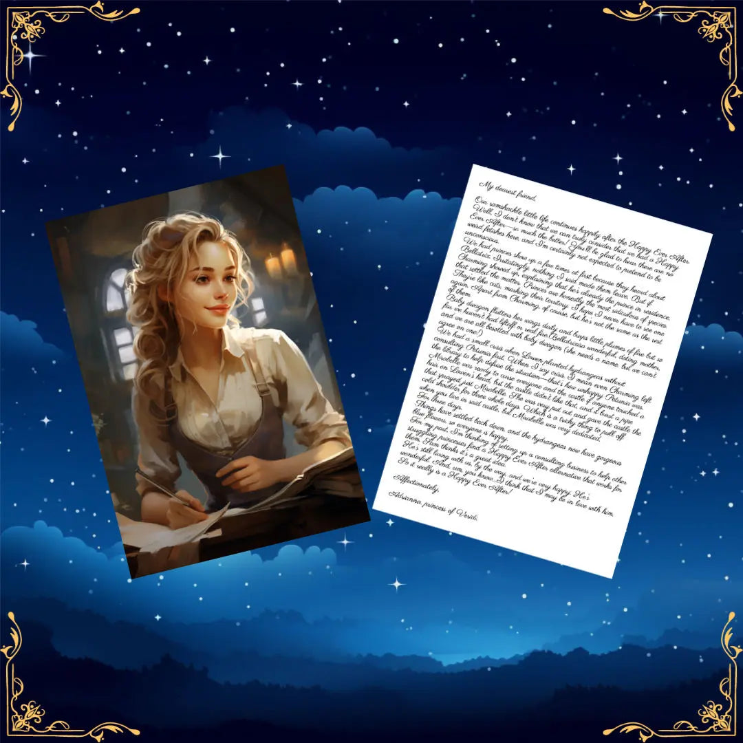 Postcard from after the Happy Ever After Celine Jeanjean Books