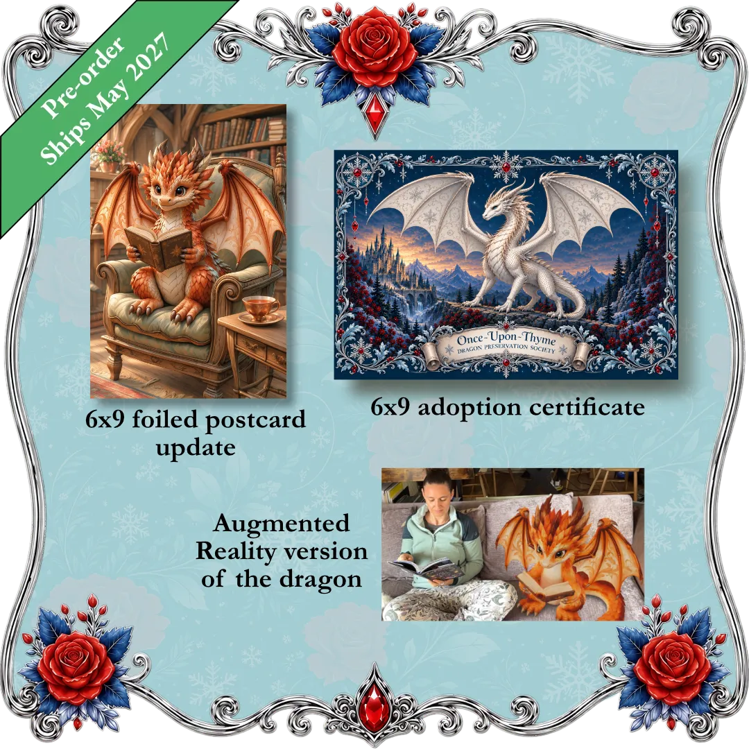 Once-Upon-Thyme Series - Choose one dragon to adopt