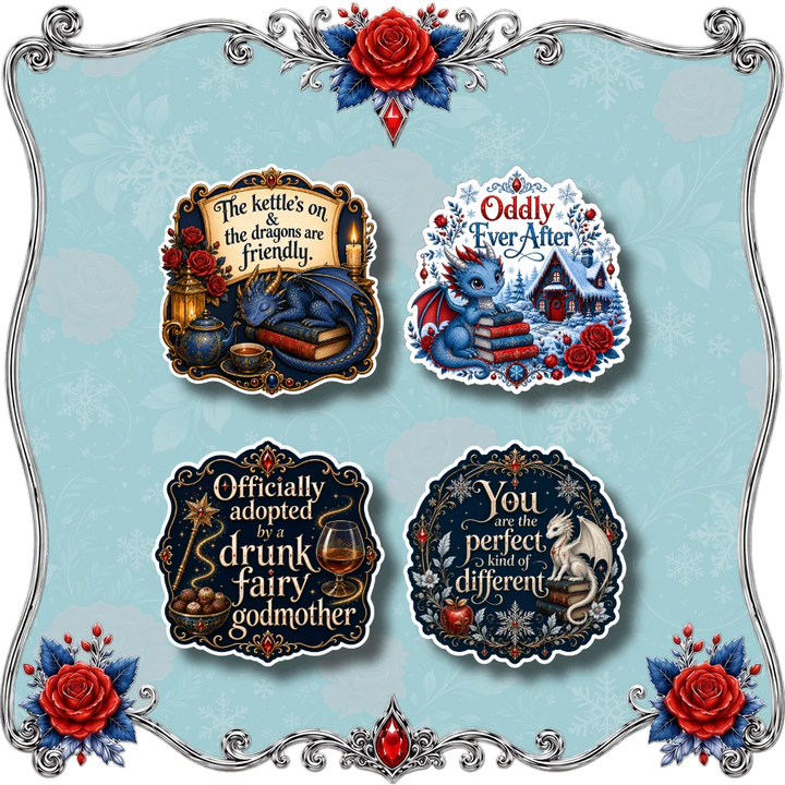 Snow Is White | Colouring Pages, Bookmark &amp; Stickers Set