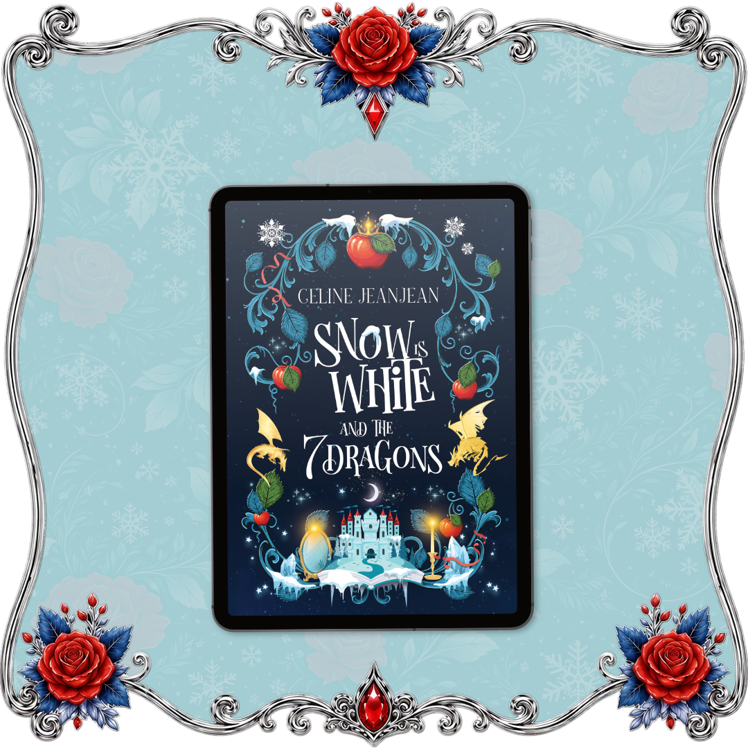 A framed digital book cover for &
