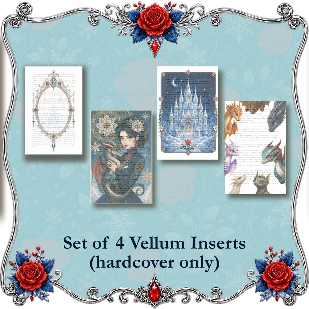 Snow Is White and the 7 Dragons | Set of 4 Vellum Inserts
