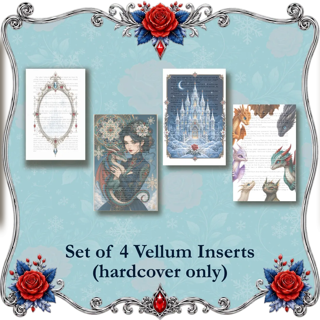Snow Is White and the 7 Dragons | Set of 4 Vellum Inserts