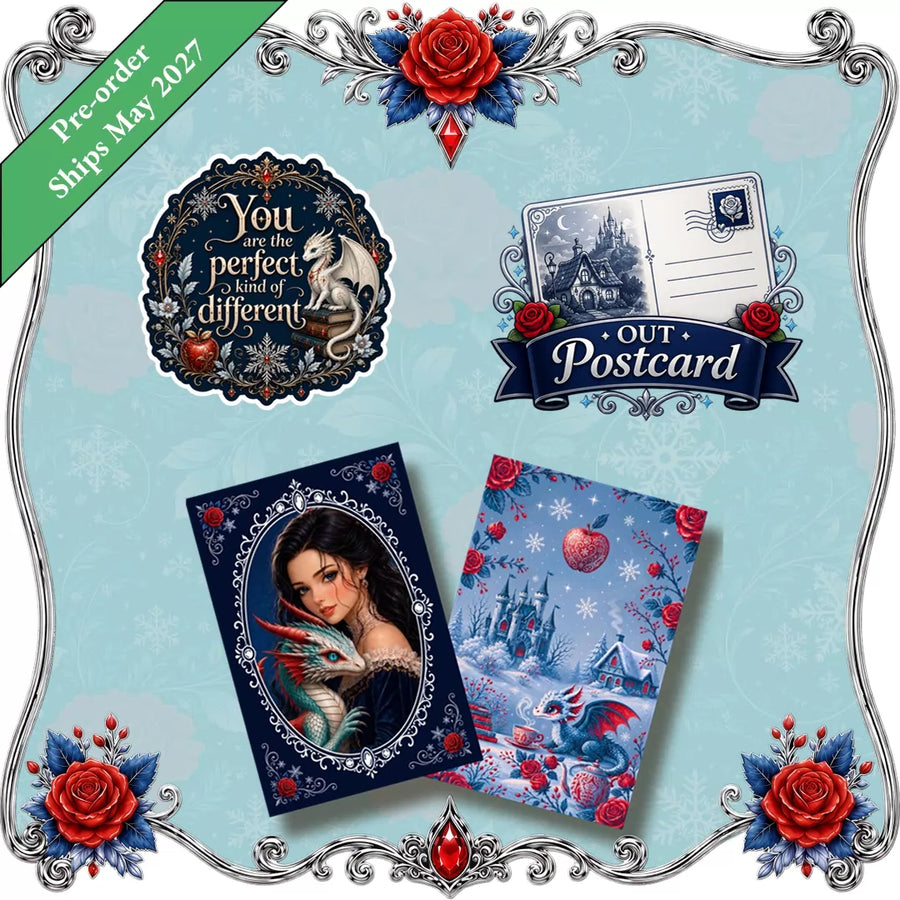 Postcard update, art card, sticker — Physical